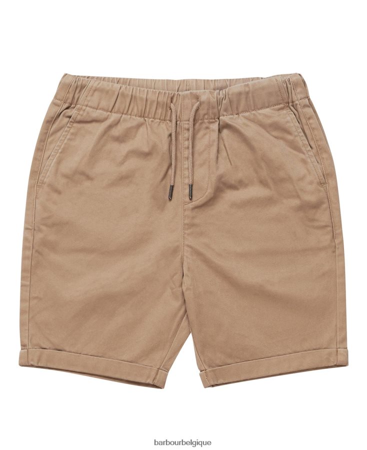 vêtements Barbour short chino marine de la ville garçons T2L6ZP2504