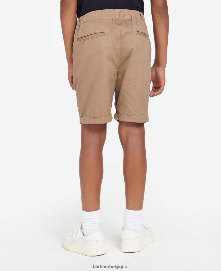 vêtements Barbour short chino marine de la ville garçons T2L6ZP2504