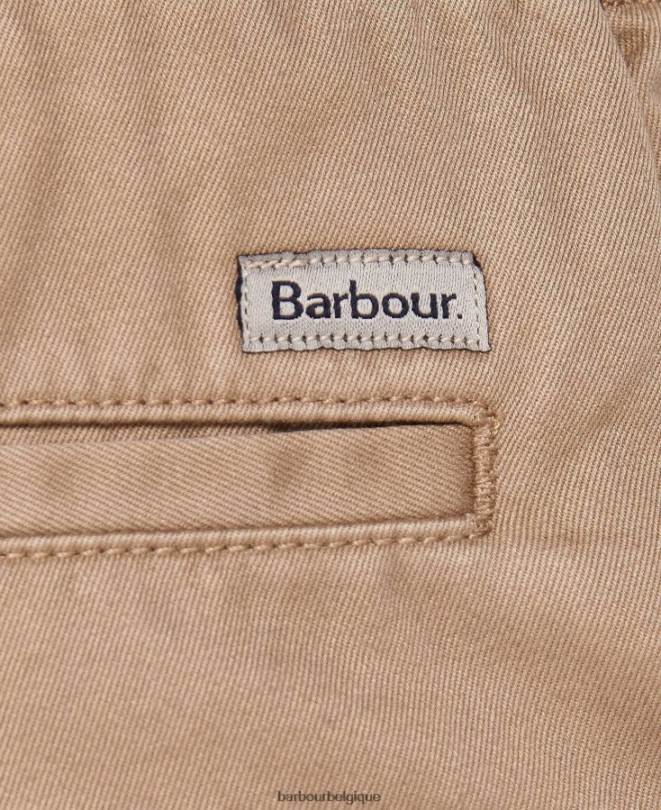 vêtements Barbour short chino marine de la ville garçons T2L6ZP2504