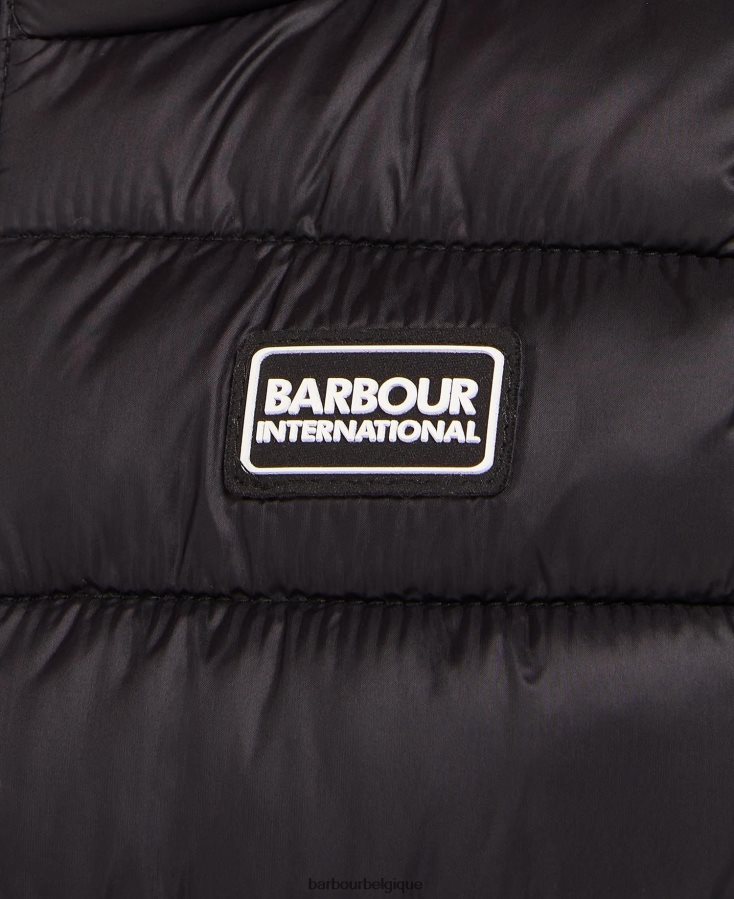 vêtements Barbour gilet de course à capuche orange classique garçons T2L6ZP2495