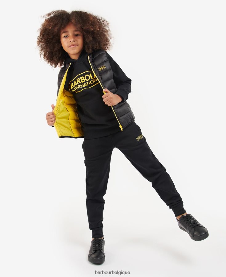 vêtements Barbour gilet de roseau vrai bleu garçons T2L6ZP2483