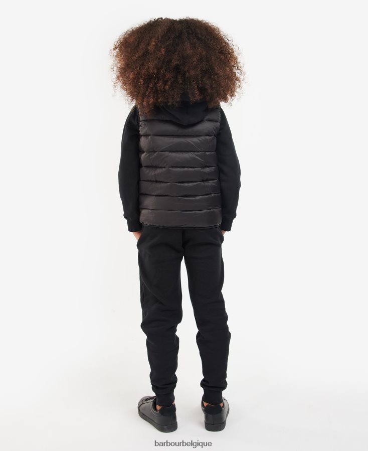 vêtements Barbour gilet de roseau vrai bleu garçons T2L6ZP2483