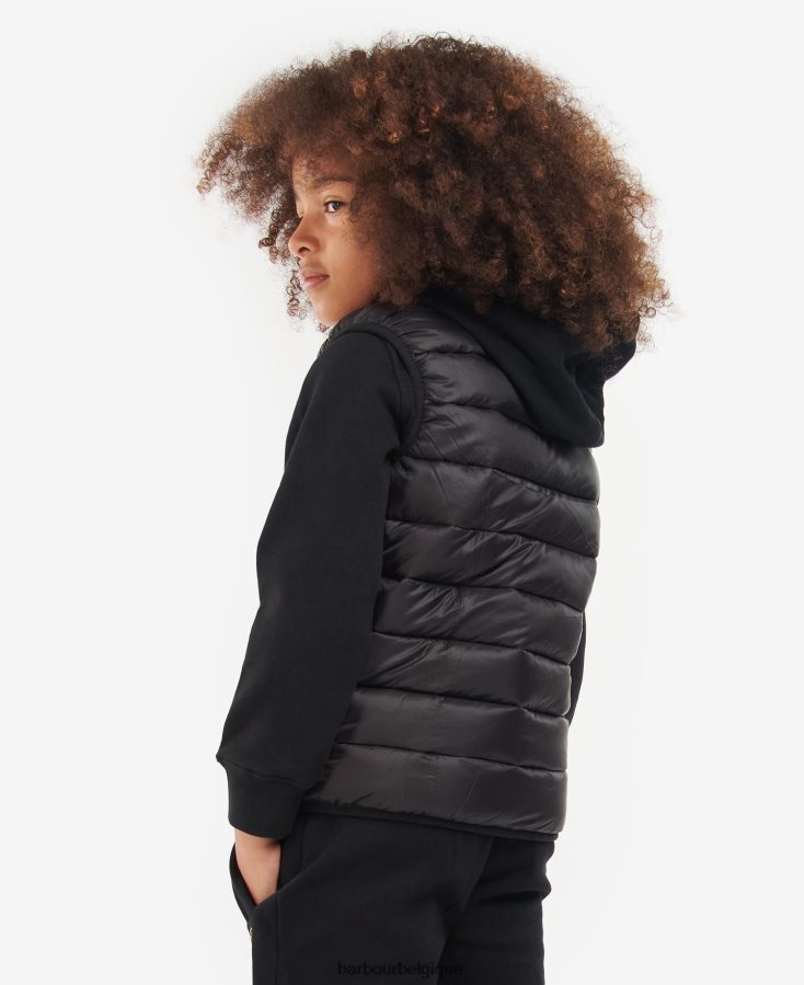 vêtements Barbour gilet de roseau vrai bleu garçons T2L6ZP2483