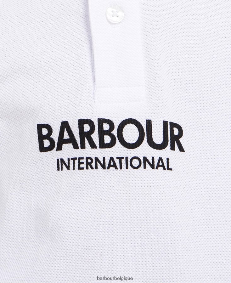 vêtements Barbour polo de formule orange épicée garçons T2L6ZP2533