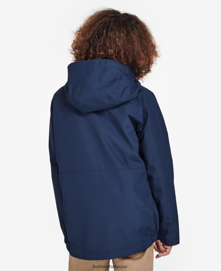 vêtements Barbour veste imperméable cromar ocre garçons T2L6ZP2492