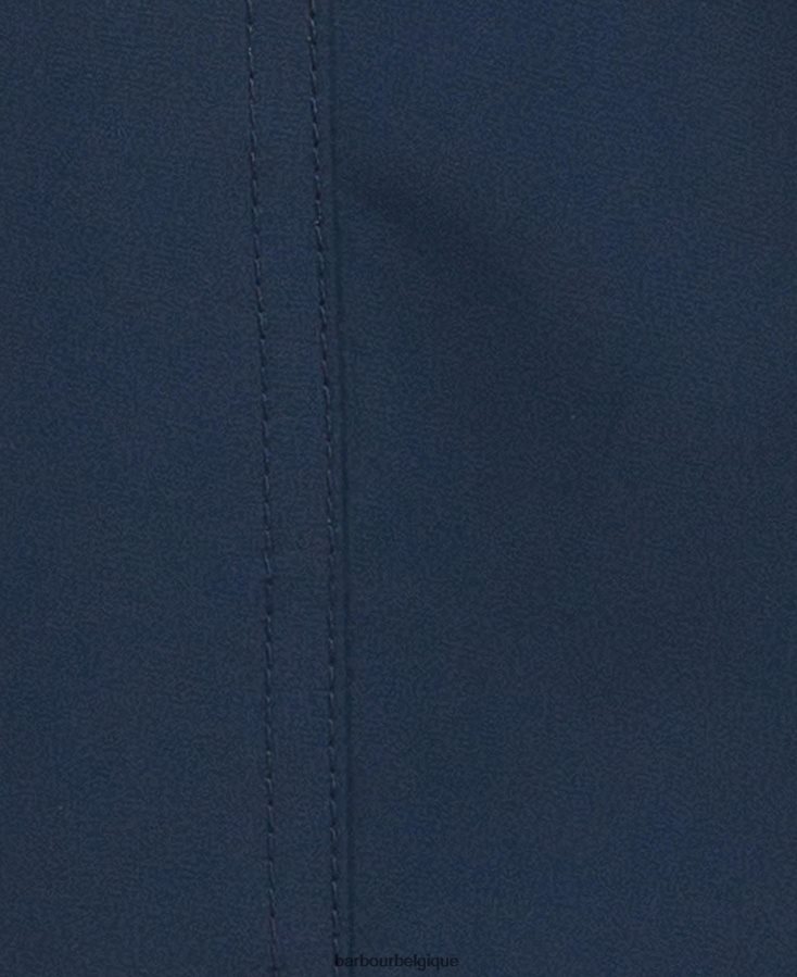 vêtements Barbour veste imperméable hama bleu marine/petit tournesol filles T2L6ZP2556