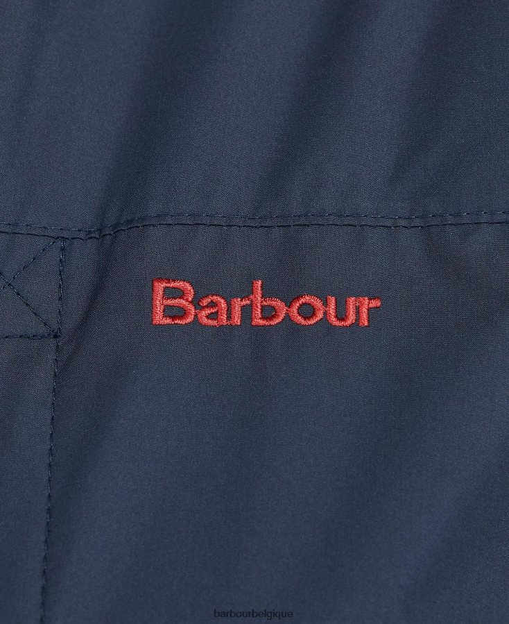 vêtements Barbour veste imperméable kenton marine classique garçons T2L6ZP2493
