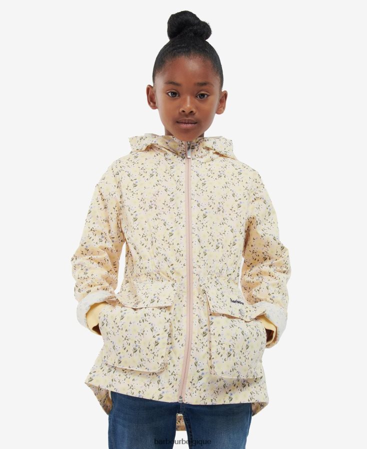 vêtements Barbour veste imperméable maara imprimée petit tournesol filles T2L6ZP2553