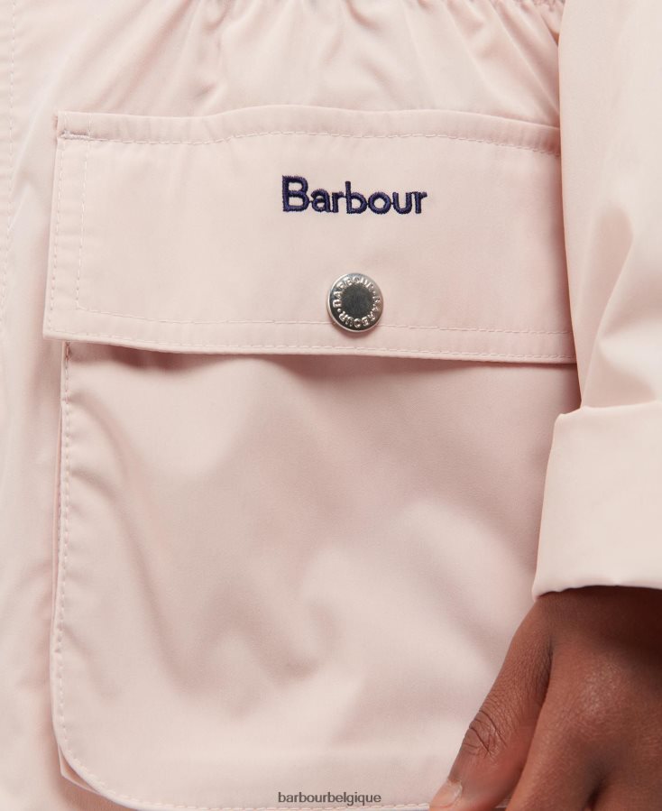 vêtements Barbour veste imperméable maara pêche clair filles T2L6ZP2555