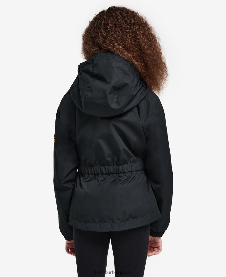 vêtements Barbour veste imperméable valtteri noir classique filles T2L6ZP2558