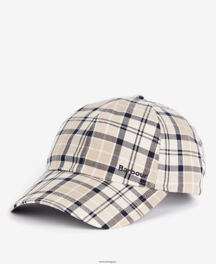 accessoires Barbour casquette de sport tartan rosie trench/marine femmes T2L6ZP2429
