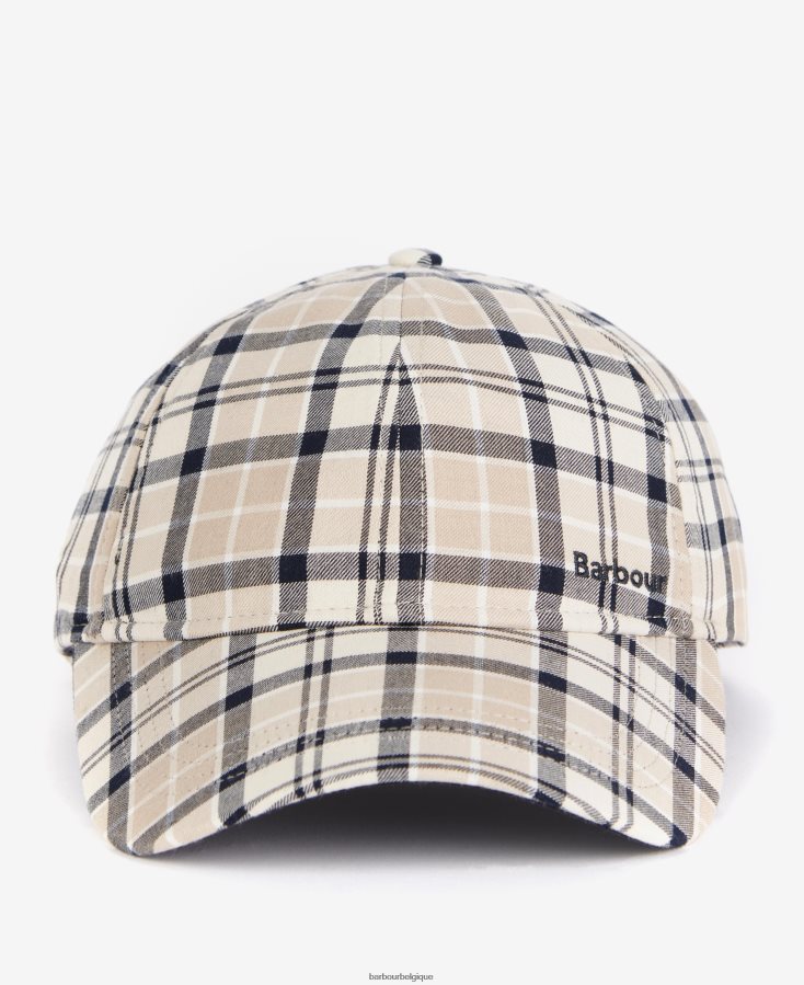 accessoires Barbour casquette de sport tartan rosie trench/marine femmes T2L6ZP2429