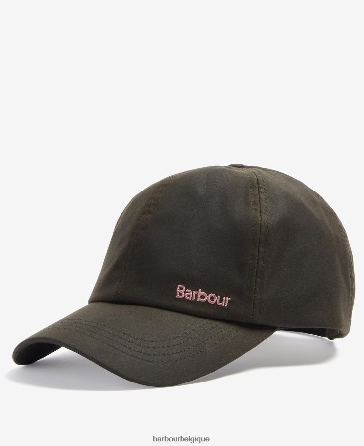 accessoires Barbour casquette sport wax belsay marine/classique femmes T2L6ZP2439