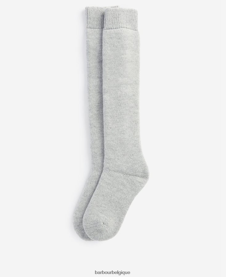 accessoires Barbour chaussettes hautes wellington rose femmes T2L6ZP2469