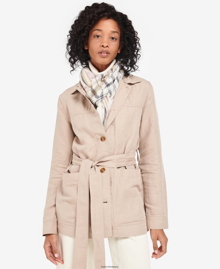 accessoires Barbour écharpe tartan erin murmure blanc femmes T2L6ZP2444