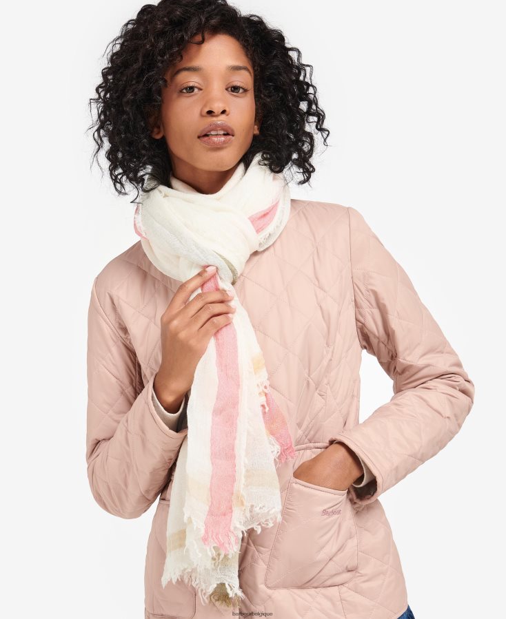 accessoires Barbour enveloppe à carreaux à la frontière blackett millefeuille/multi femmes T2L6ZP2463