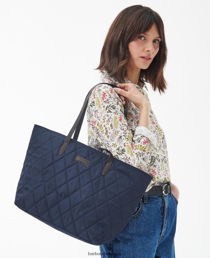 accessoires Barbour sac cabas matelassé witford tartan classique femmes T2L6ZP2395