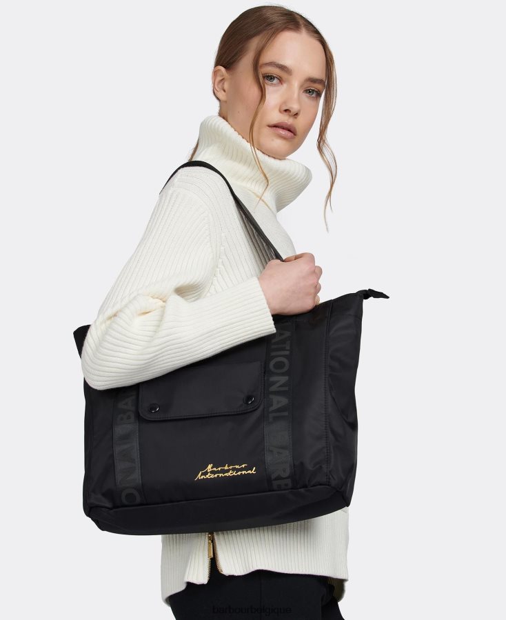 accessoires Barbour sac fourre-tout apex noir femmes T2L6ZP2401