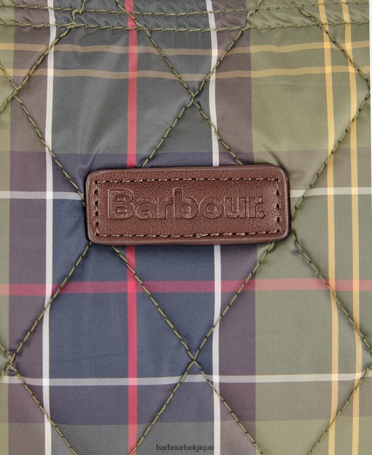 accessoires Barbour sac fourre-tout en tartan matelassé wetherham tartan classique femmes T2L6ZP2407
