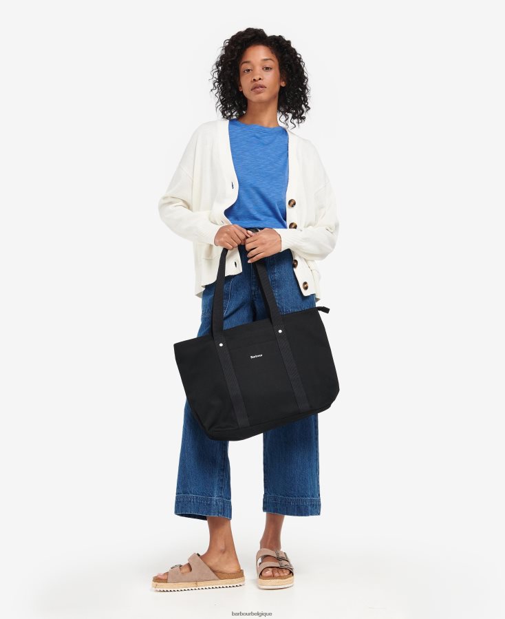 accessoires Barbour sac fourre-tout olivia noir classique femmes T2L6ZP2391