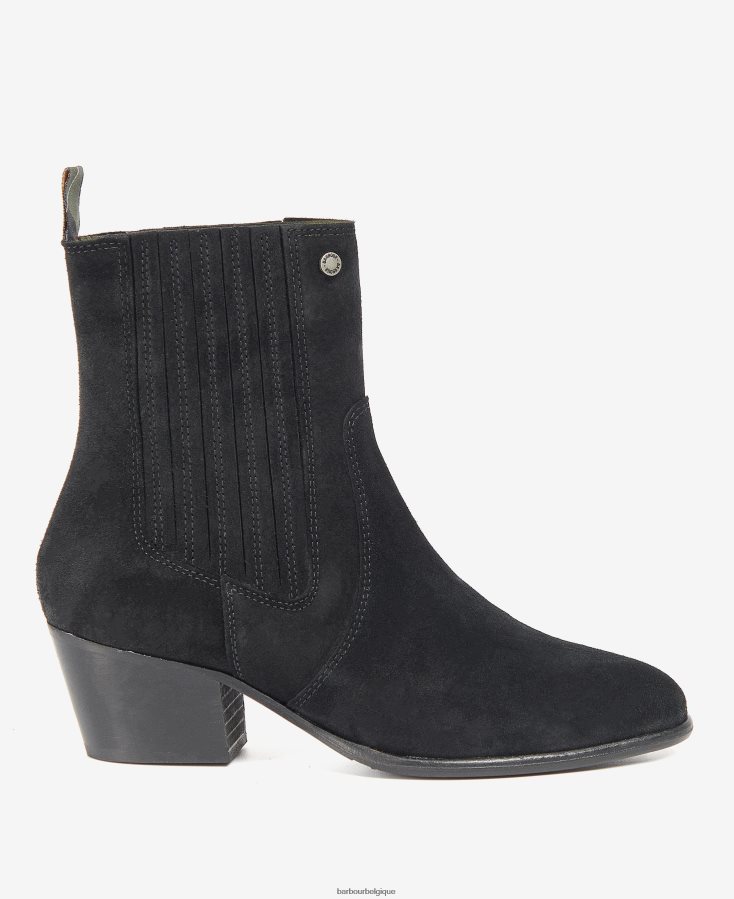 chaussure Barbour bottines chelsea western prue taupe femmes T2L6ZP2064