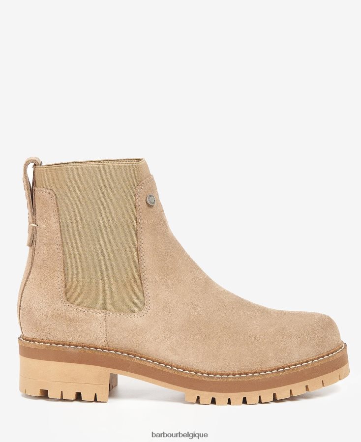chaussure Barbour dixie bottes taupe femmes T2L6ZP2084