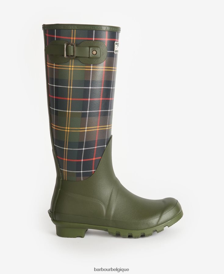 chaussure Barbour tartan bede wellingtons tartan classique femmes T2L6ZP2171