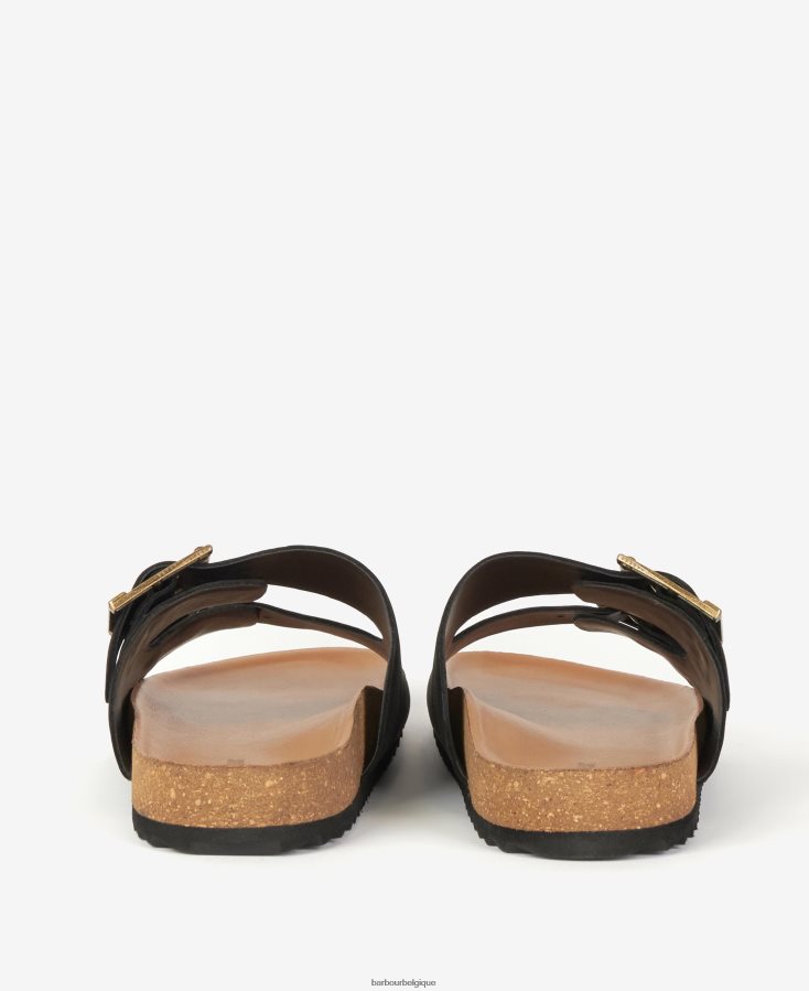 chaussure Barbour sandales allegra à deux brides blanc classique femmes T2L6ZP2116