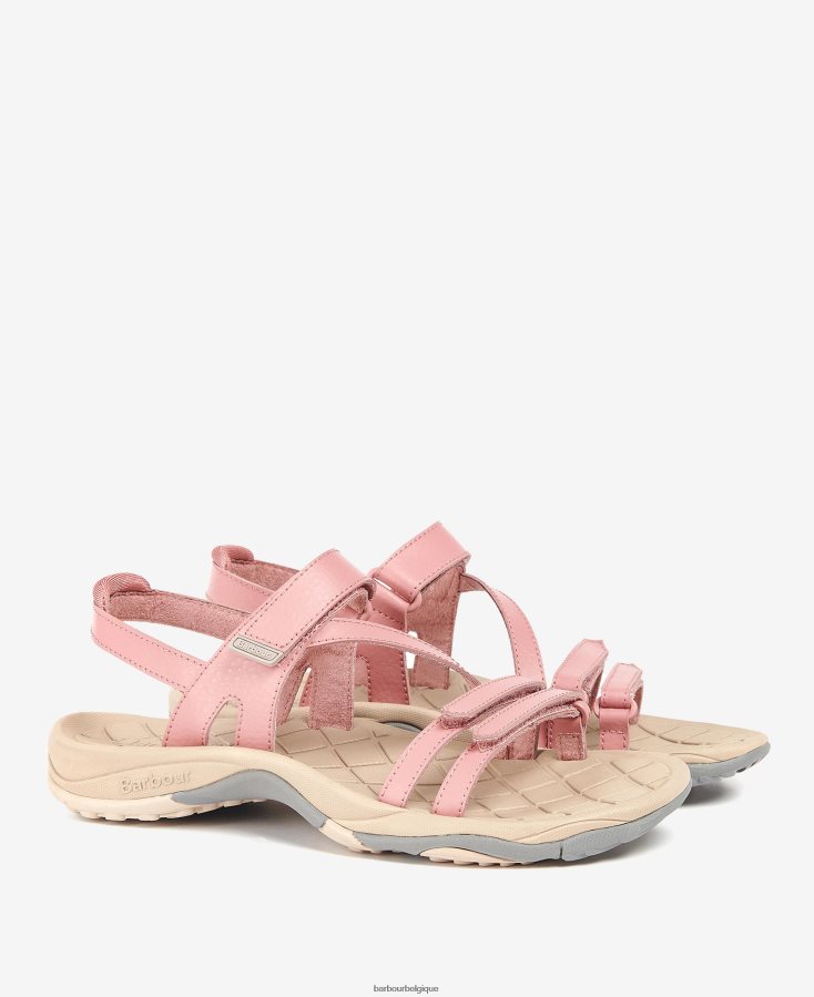 chaussure Barbour sandales de sport à lanières kenmore bronzer femmes T2L6ZP2094