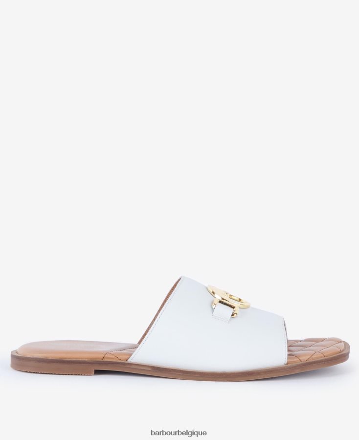 chaussure Barbour sandales pensée noir classique femmes T2L6ZP2107