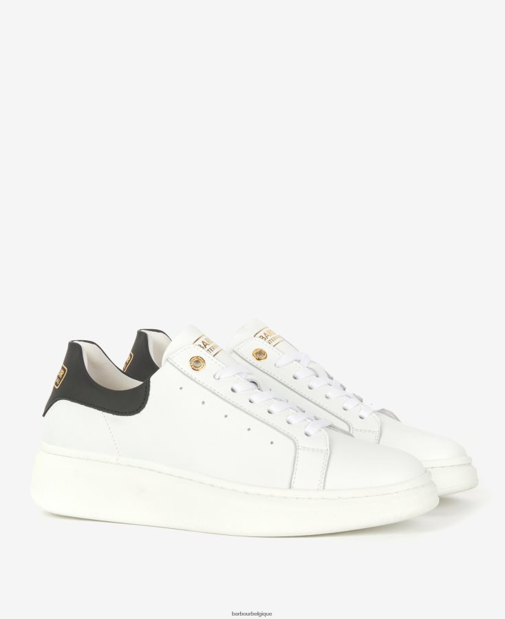 chaussure Barbour amanza formateurs noir classique femmes T2L6ZP2133