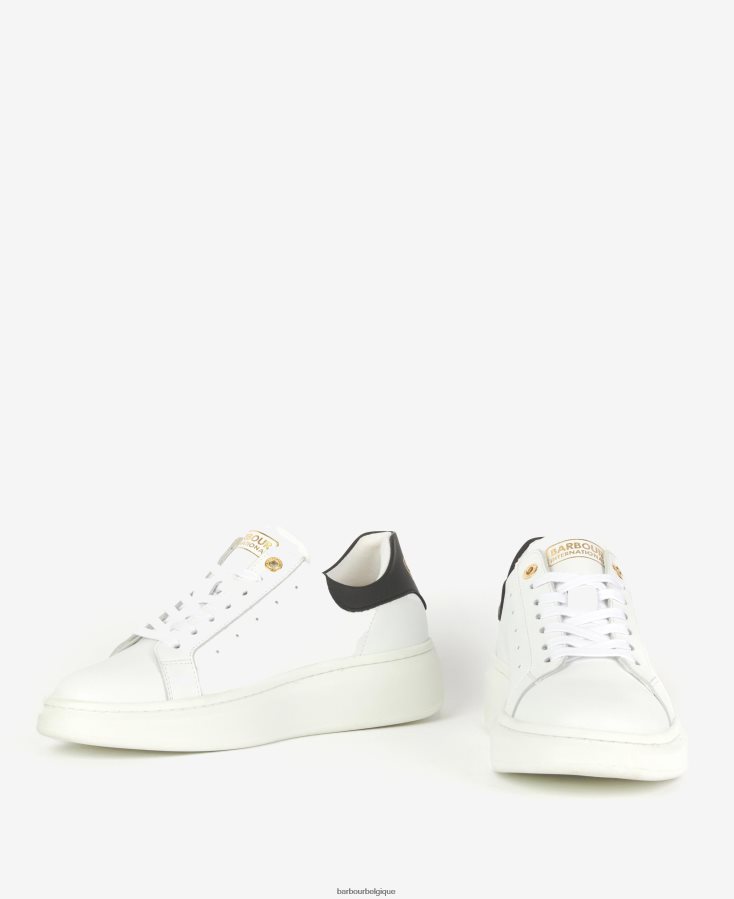 chaussure Barbour amanza formateurs noir classique femmes T2L6ZP2133