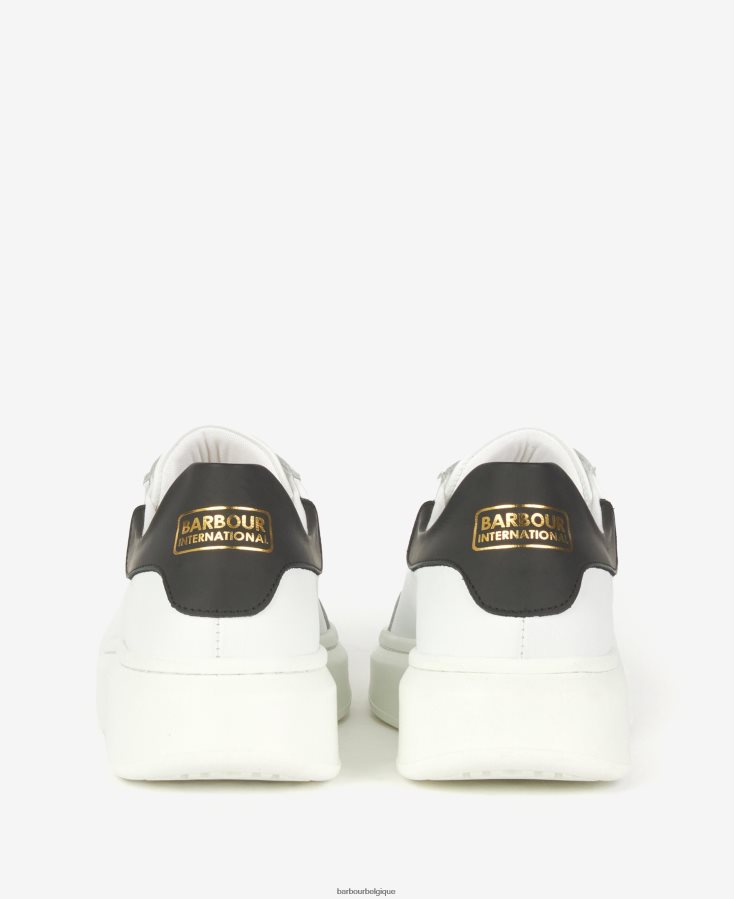 chaussure Barbour amanza formateurs noir classique femmes T2L6ZP2133