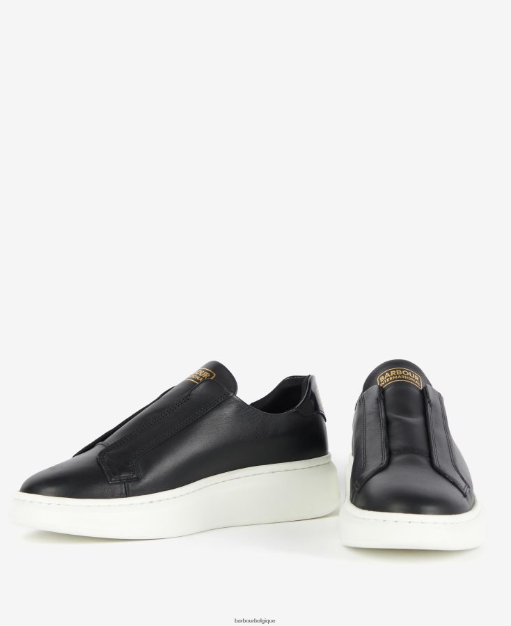 chaussure Barbour carrie formateurs noir classique femmes T2L6ZP2134