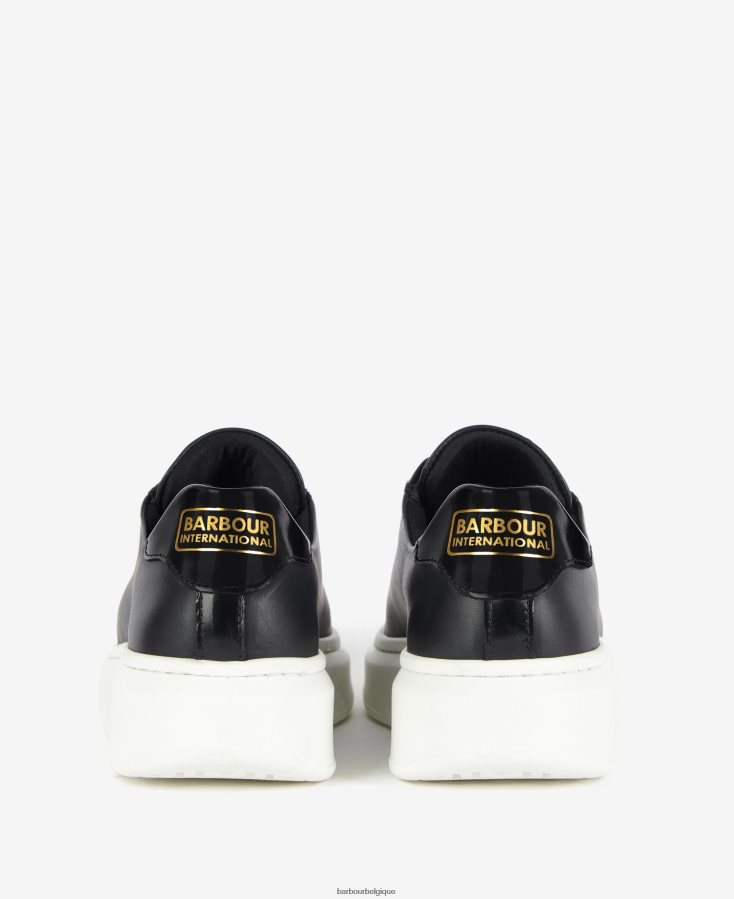 chaussure Barbour carrie formateurs noir classique femmes T2L6ZP2134