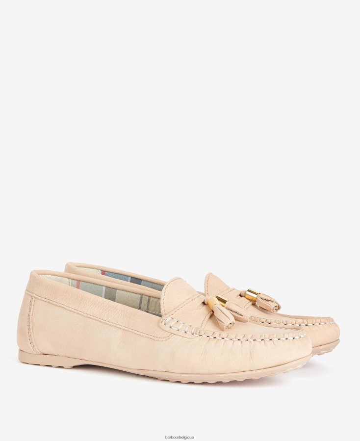 chaussure Barbour chaussures de conduite myla pêche femmes T2L6ZP2144