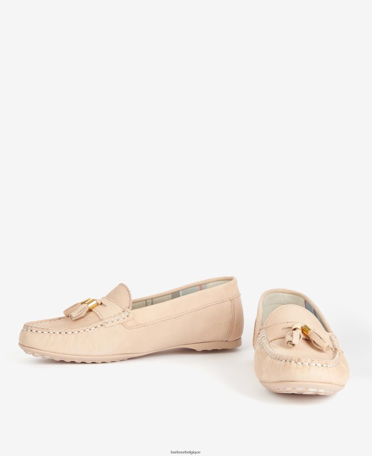 chaussure Barbour chaussures de conduite myla pêche femmes T2L6ZP2144