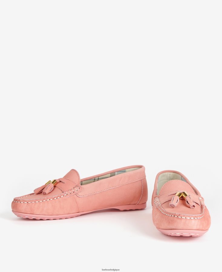 chaussure Barbour chaussures de conduite myla pêche femmes T2L6ZP2145