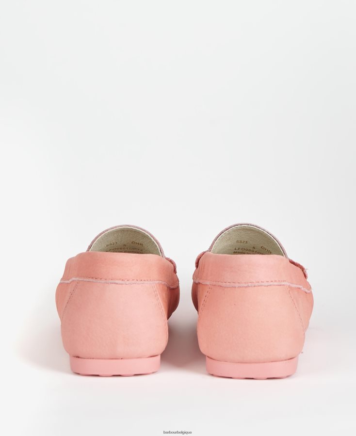 chaussure Barbour chaussures de conduite myla pêche femmes T2L6ZP2145