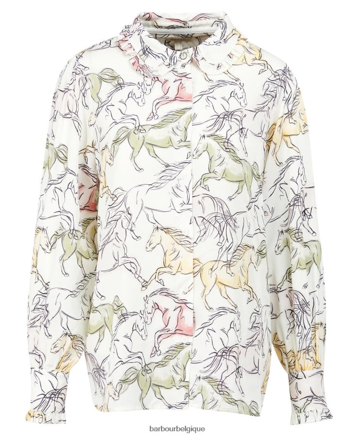 vêtements Barbour chemise chèvrefeuille multi classique femmes T2L6ZP1589