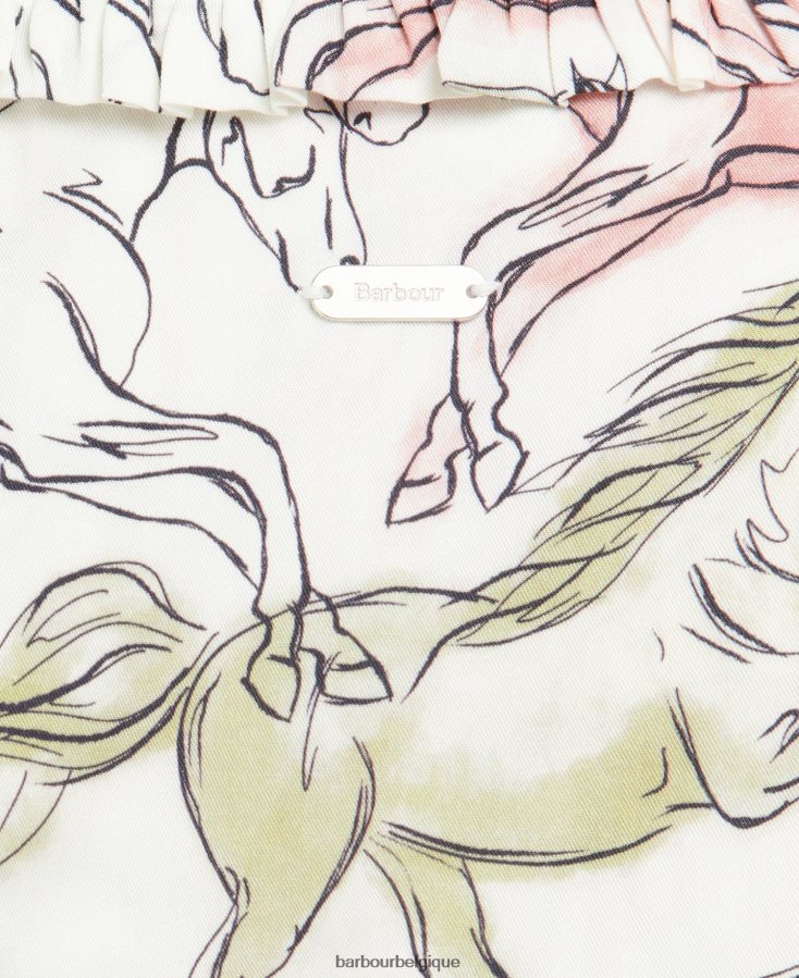 vêtements Barbour chemise chèvrefeuille multi classique femmes T2L6ZP1589