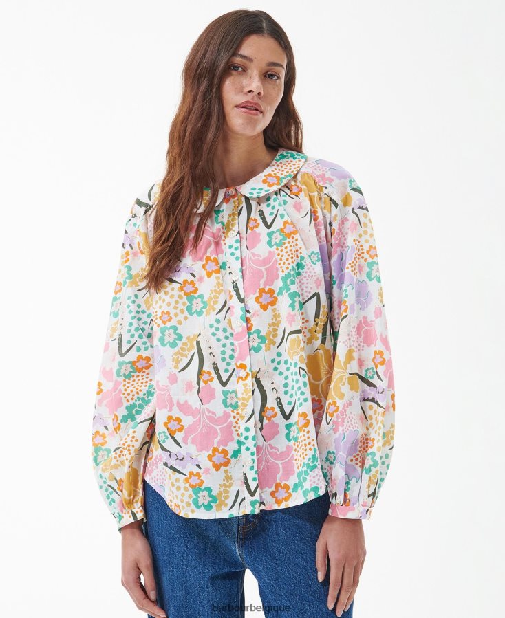 vêtements Barbour chemise delphinium multi classique femmes T2L6ZP1624
