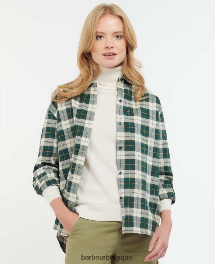 vêtements Barbour chemise élishaw tartan classique femmes T2L6ZP1600