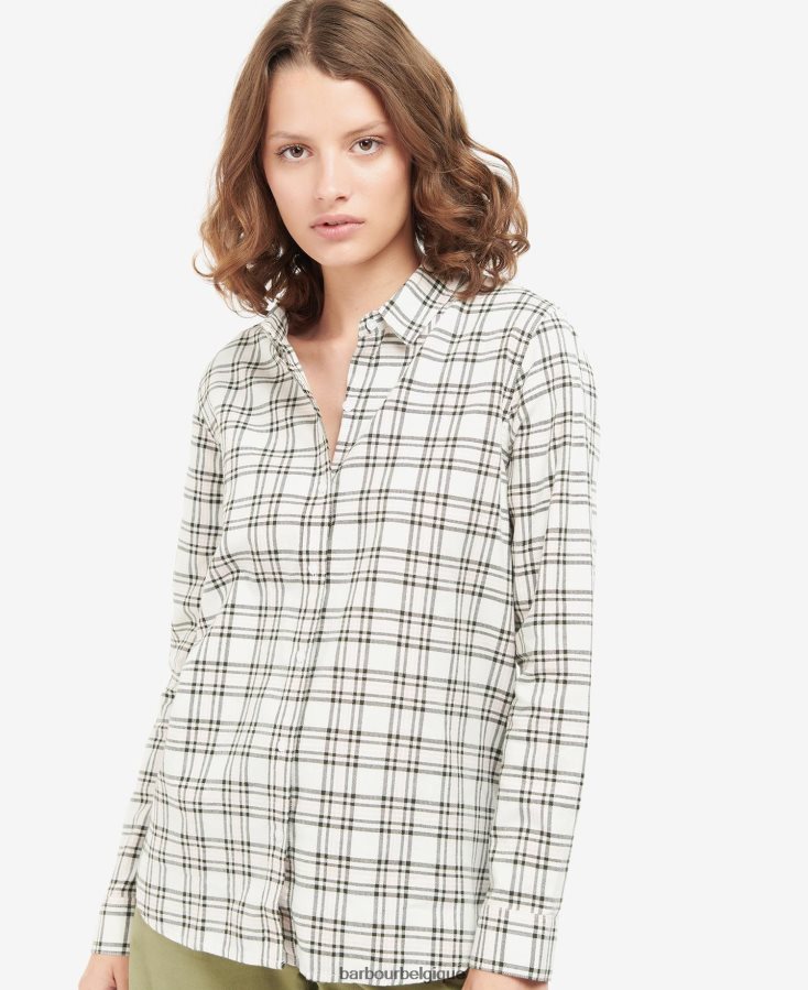 vêtements Barbour chemise newbury chèque multiple femmes T2L6ZP1611
