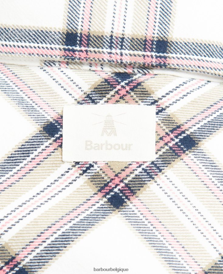 vêtements Barbour surchemise coraline nuage/marine femmes T2L6ZP1601