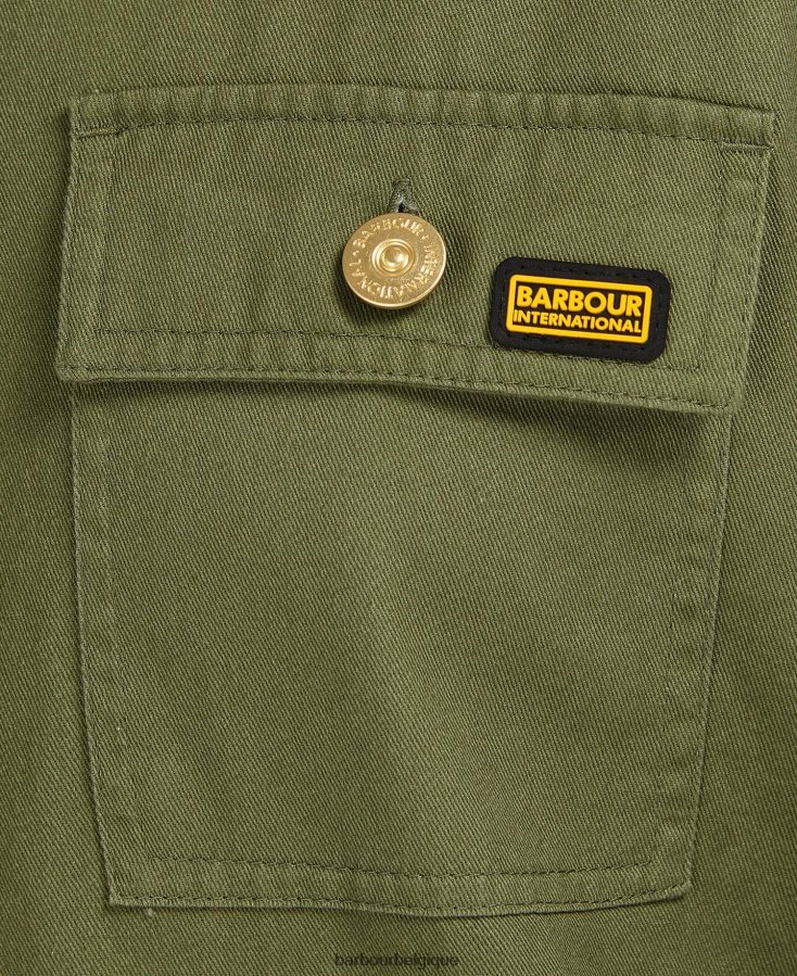 vêtements Barbour surchemise morgan vert minuit femmes T2L6ZP1592