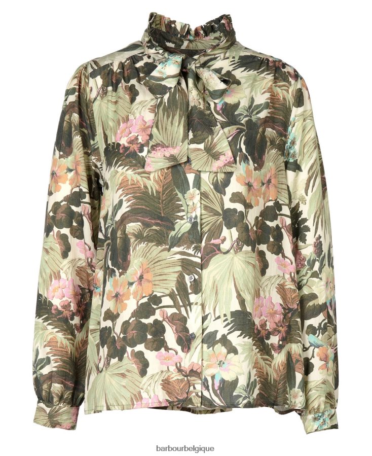 vêtements Barbour x House of Hackney chemise bohème limérence/ciel femmes T2L6ZP1614