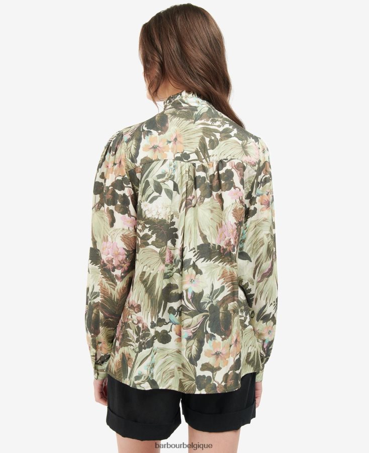 vêtements Barbour x House of Hackney chemise bohème limérence/ciel femmes T2L6ZP1614