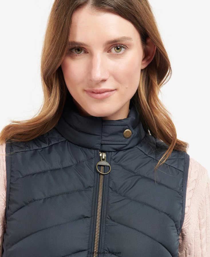 vêtements Barbour gilet de cavalerie stretch sable clair/marne sable clair femmes T2L6ZP1543
