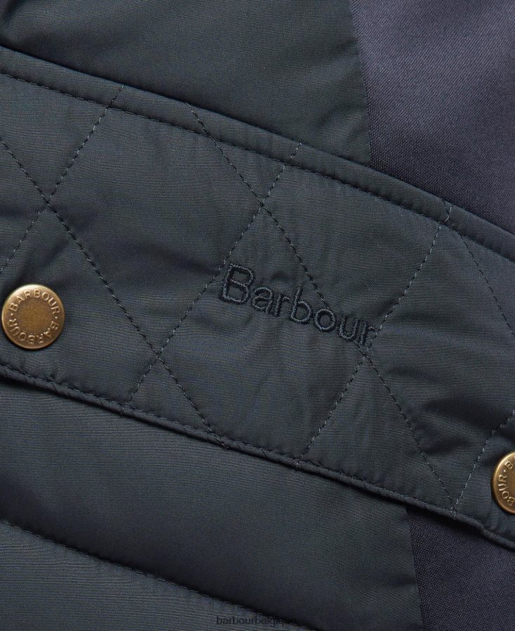 vêtements Barbour gilet de cavalerie stretch sable clair/marne sable clair femmes T2L6ZP1543